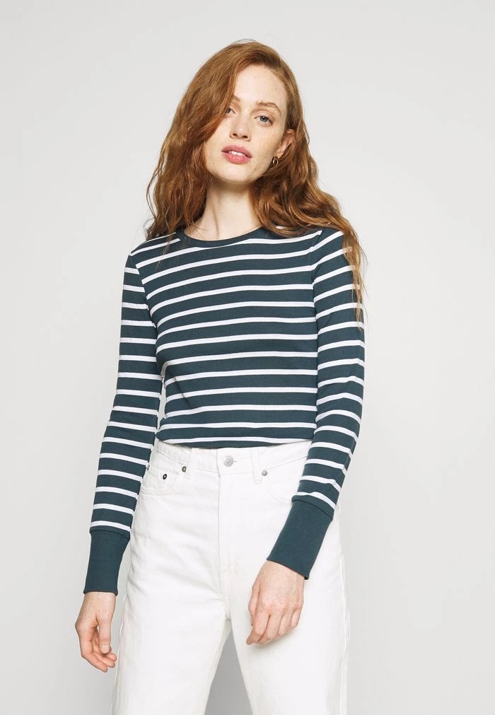 T-Shirt ANNA FIELD Anna Field Long Sleeved Top Bleu Marine Femme | JWS-2923376